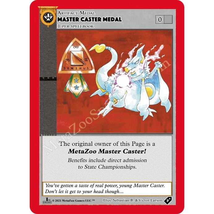 Image for Master Caster Medal (MEDALS) - MetaZoo