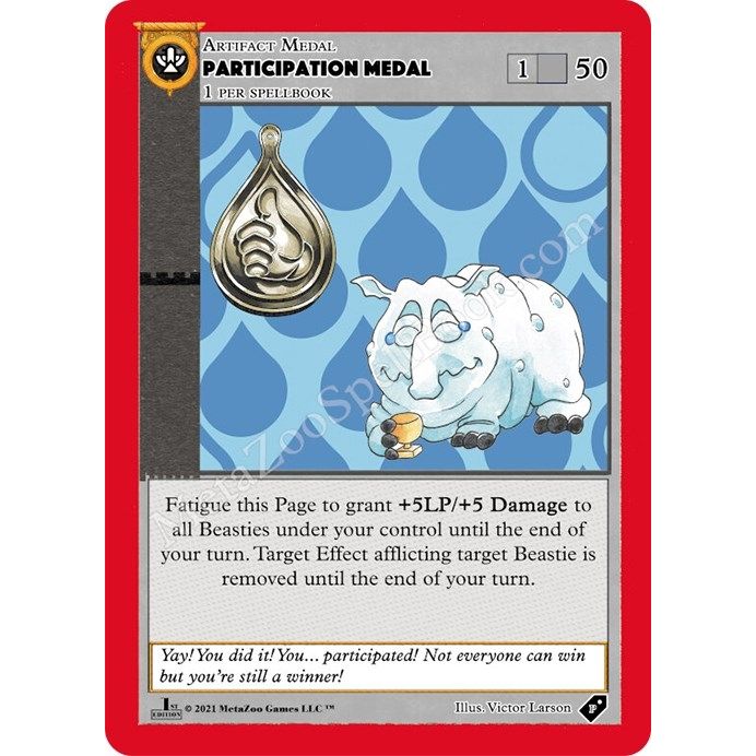 Image for Participation Medal (MEDALS) - MetaZoo