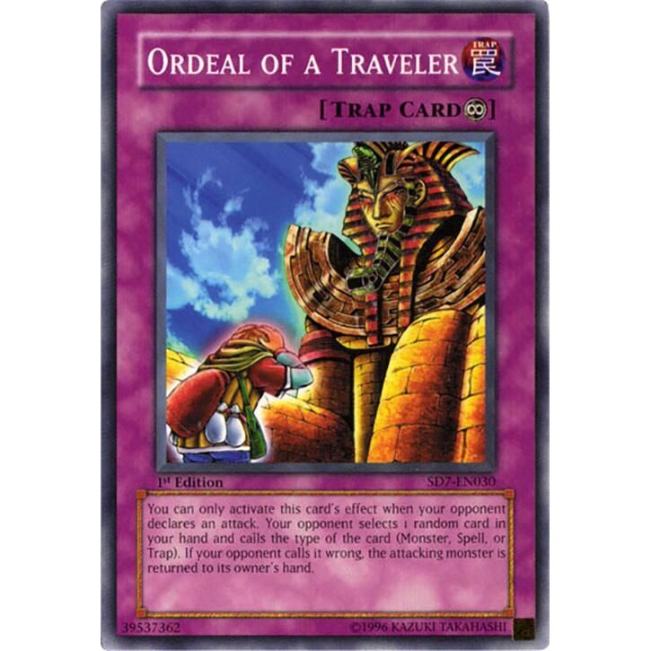 Image for Ordeal of a Traveler (SD7-EN030) - YuGiOh