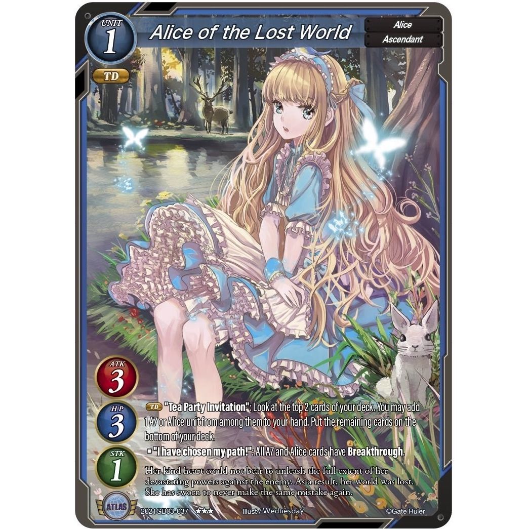 Image for Alice of the Lost World (2021GB03-037) (GB03) - Gate Ruler