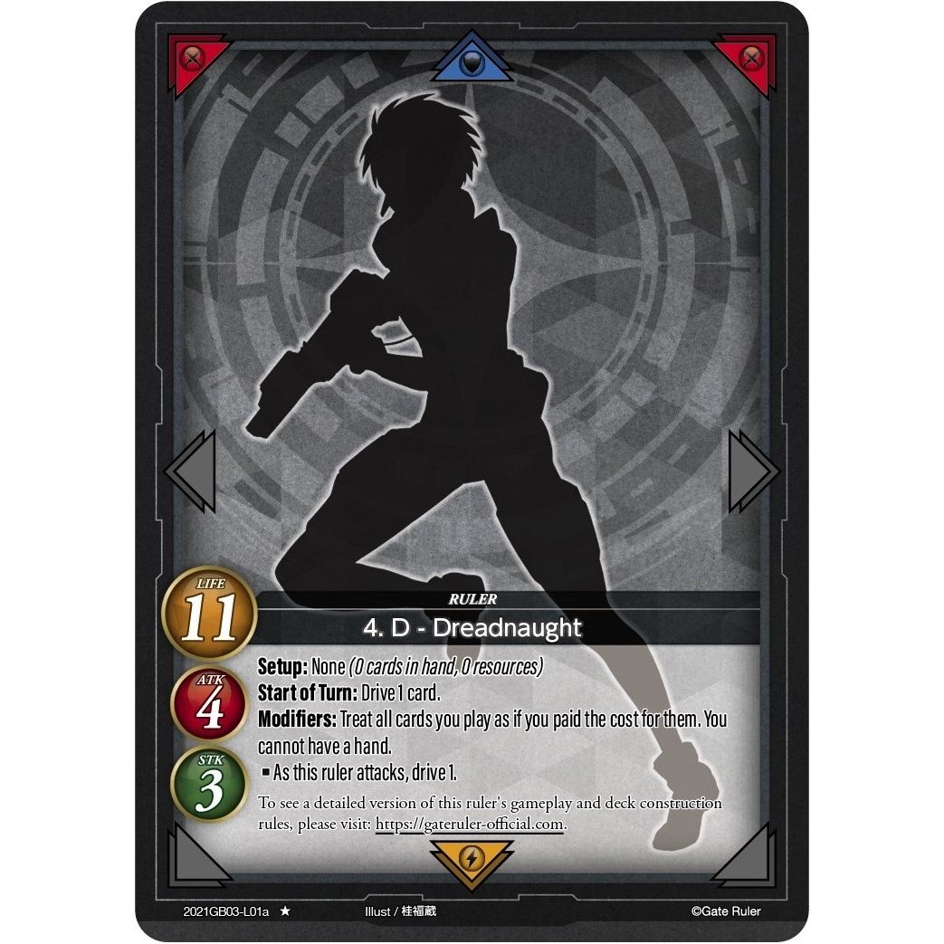 Image for 4. D - Dreadnaught (A) (2021GB03-L01a) (GB03) - Gate Ruler