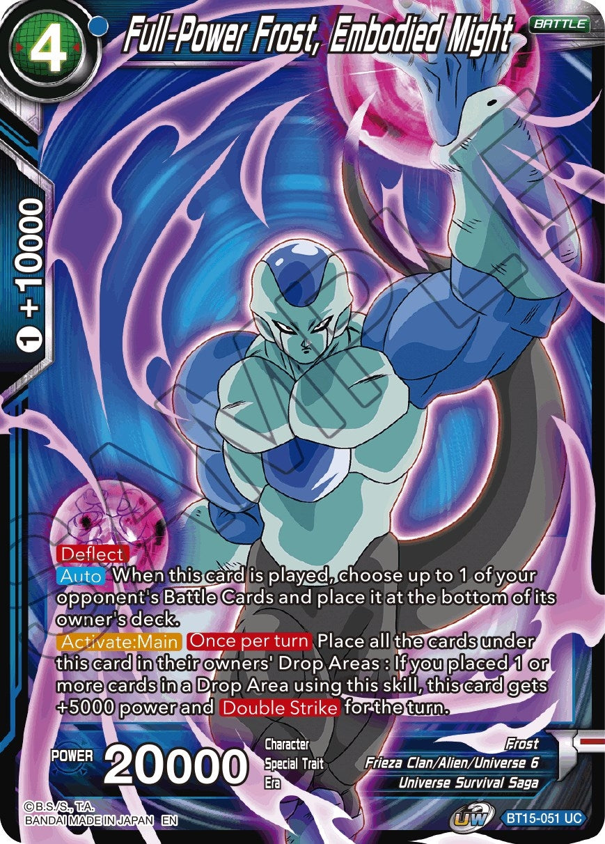 Image for Full-Power Frost, Embodied Might (BT15-051) (DBS-B15) - Dragon Ball Super: Masters