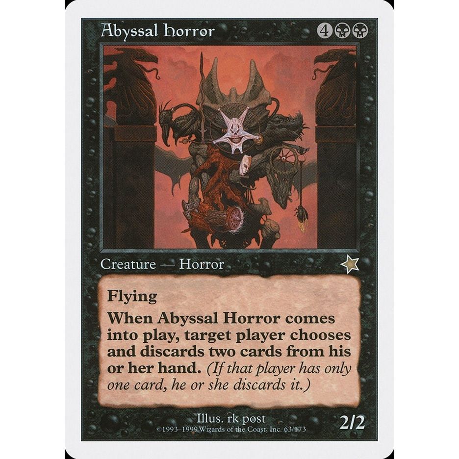 Image for Abyssal Horror (63) (S99) - Magic: The Gathering