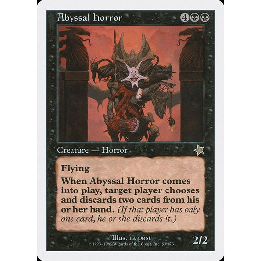 Image for Abyssal Horror (63) (S99) - Magic: The Gathering