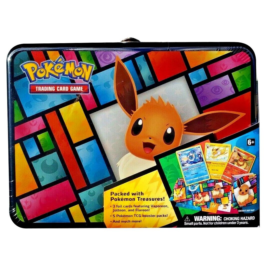 Image for Eevee Pokemon Treasure Chest Tin - Pokemon