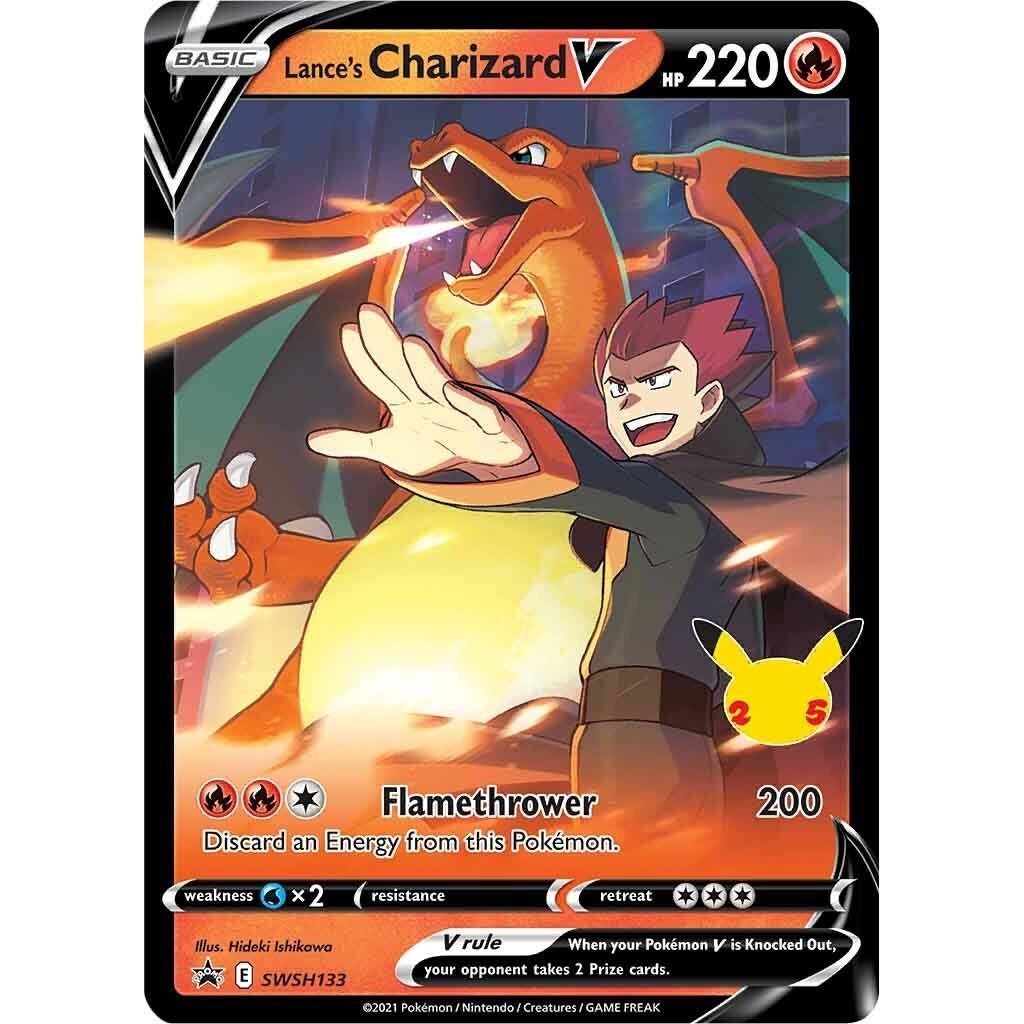 Image for Lance's Charizard V - SWSH133 (SWSH133) (SWSD) - Pokemon
