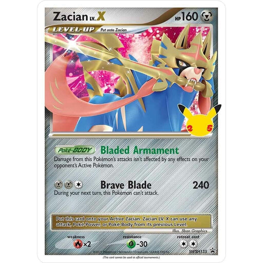 Image for Zacian LV. X - SWSH135 (SWSH135) (SWSD) - Pokemon