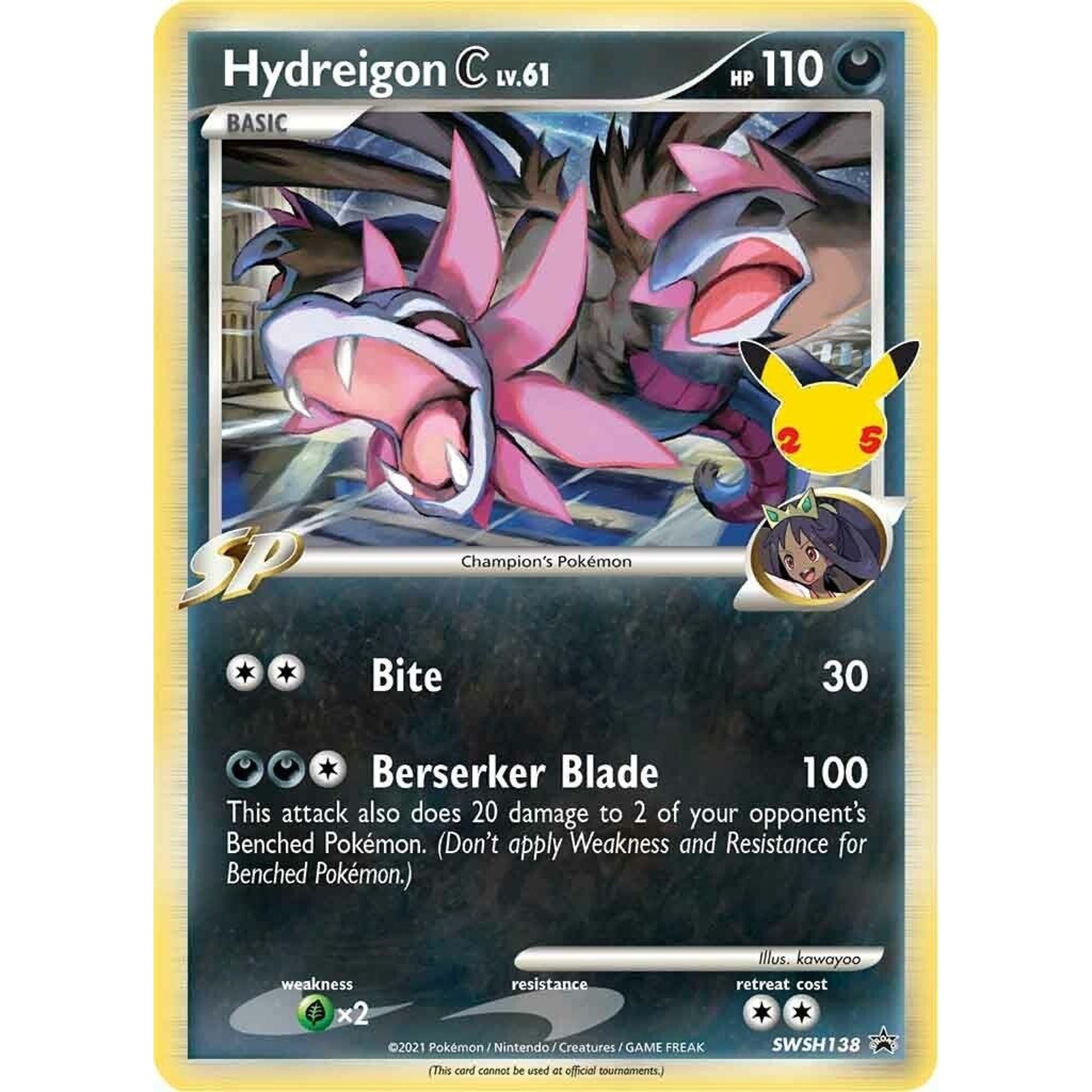 Image for Hydreigon C lv.61 - SWSH138 (SWSH138) (SWSD) - Pokemon