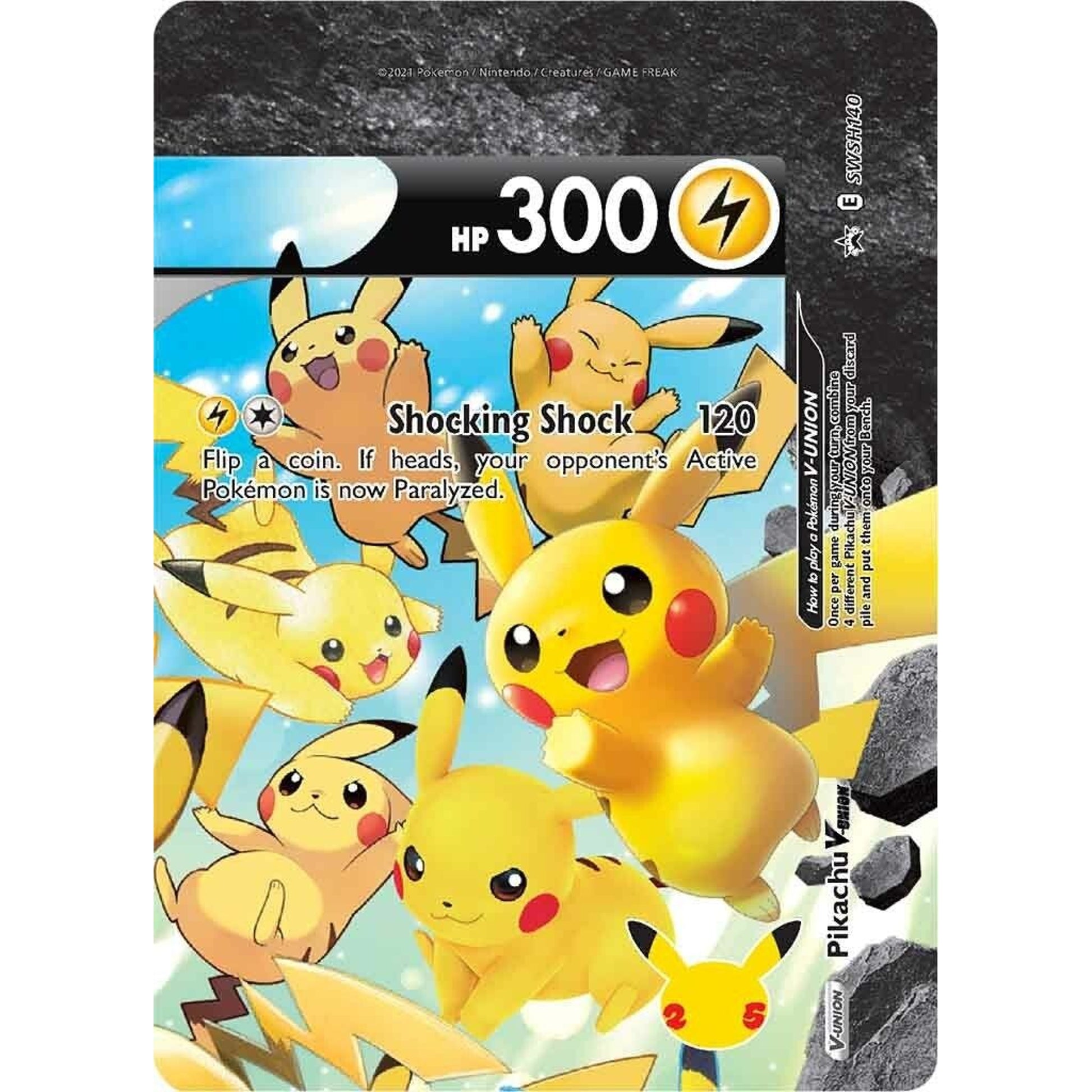 Image for Pikachu V-Union - SWSH140 (SWSH140) (SWSD) - Pokemon