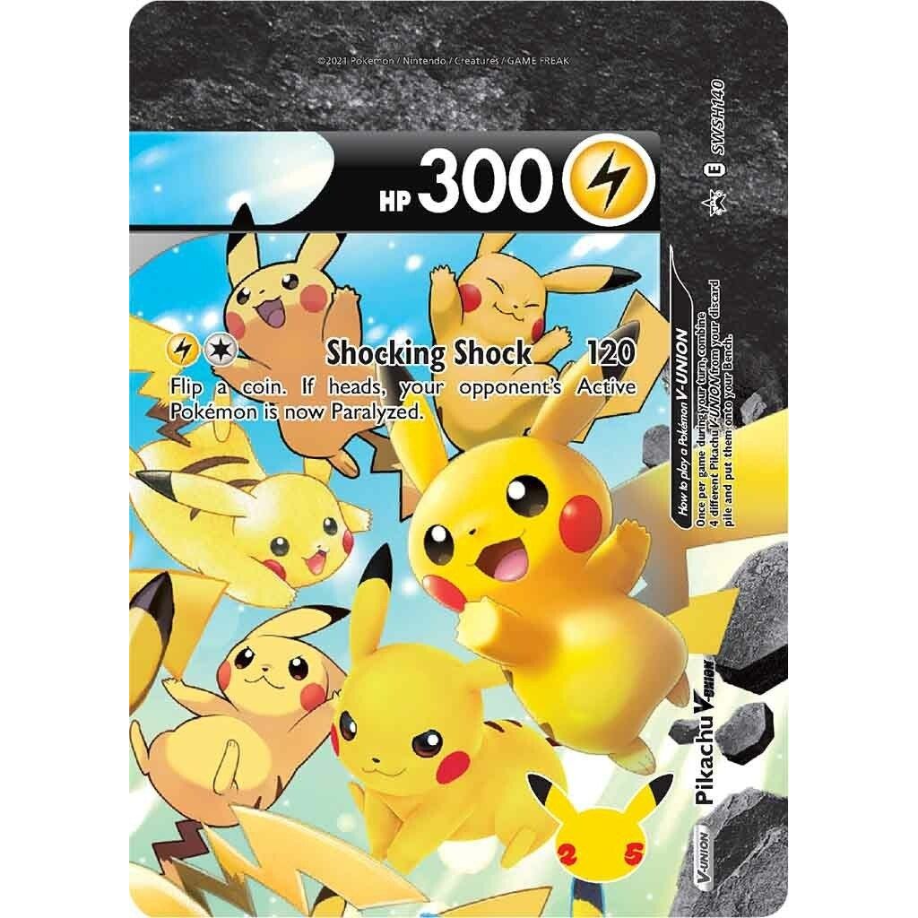 Image for Pikachu V-Union - SWSH140 (SWSH140) (SWSD) - Pokemon