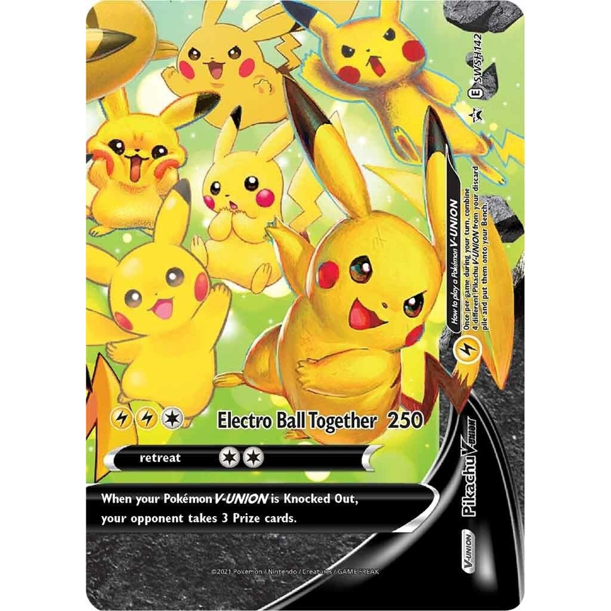 Image for Pikachu V-Union - SWSH142 (SWSH142) (SWSD) - Pokemon