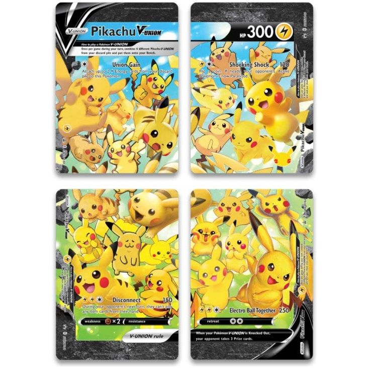 Image for Pikachu V-Union [Set of 4] (SWSD) - Pokemon