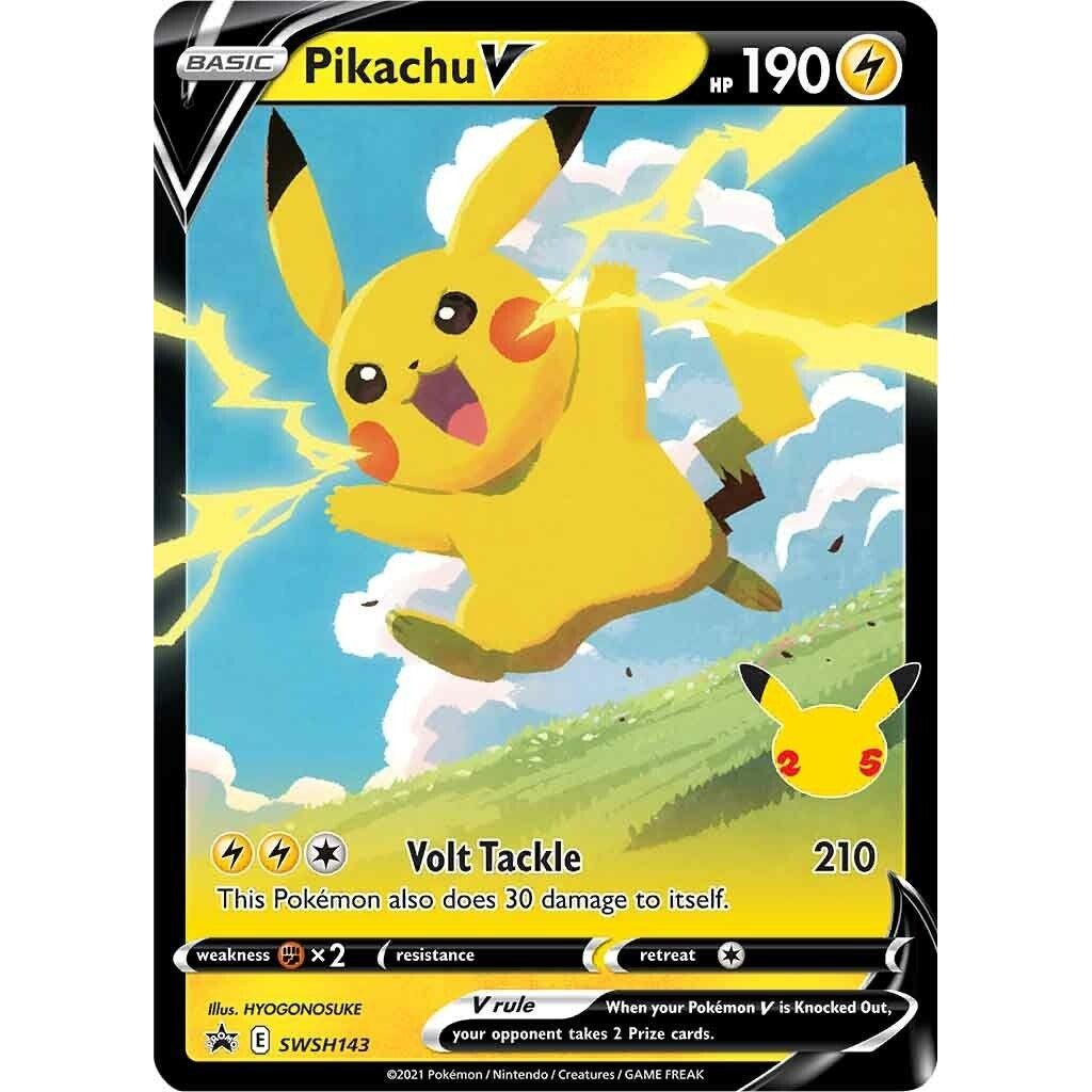 Image for Pikachu V - SWSH143 (SWSH143) (SWSD) - Pokemon