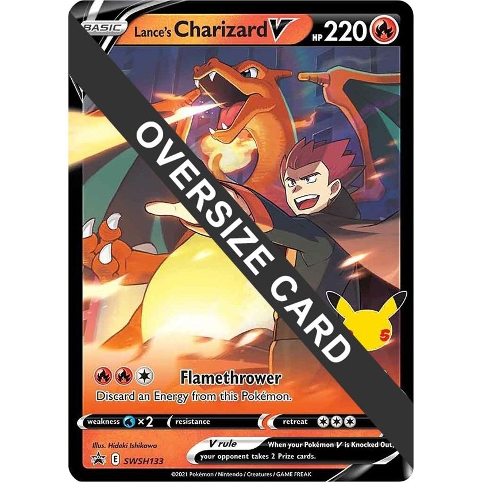 Image for Lance's Charizard V - SWSH133 (SWSH133) (PR) - Pokemon