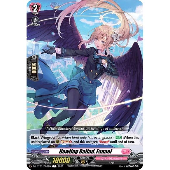 Image for Howling Ballad, Fanael (D-LBT01/068EN) (D-LBT01) - Cardfight Vanguard