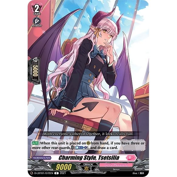 Image for Charming Style, Tsetsilia (D-LBT01/072EN) (D-LBT01) - Cardfight Vanguard