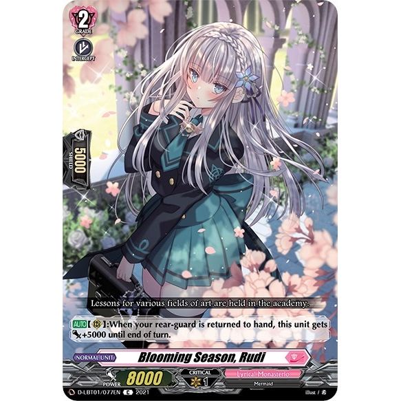Image for Blooming Season, Rudi (D-LBT01/077EN) (D-LBT01) - Cardfight Vanguard