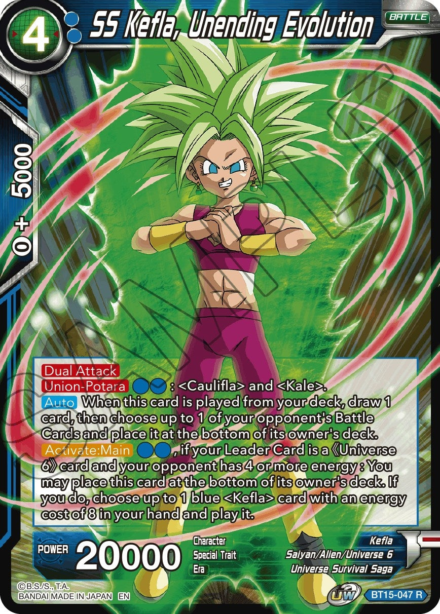 Image for SS Kefla, Unending Evolution (BT15-047) (DBS-B15) - Dragon Ball Super: Masters