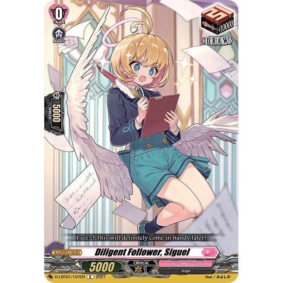 Image for Diligent Follower, Siguel (D-LBT01/107EN) (D-LBT01) - Cardfight Vanguard