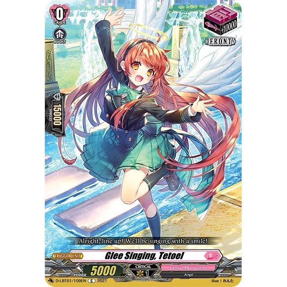 Image for Glee Singing, Tetoel (D-LBT01/109EN) (D-LBT01) - Cardfight Vanguard