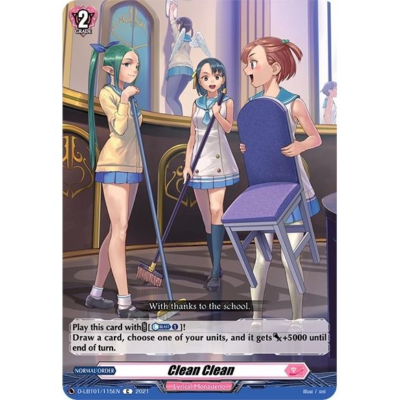 Image for Clean Clean (D-LBT01/115EN) (D-LBT01) - Cardfight Vanguard