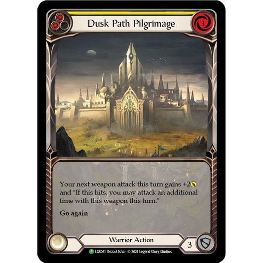 Image for Dusk Path Pilgrimage (Yellow) - LGS061 (LGS061) (PR) - Flesh and Blood TCG