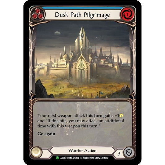 Image for Dusk Path Pilgrimage (Blue) - LGS062 (LGS062) (PR) - Flesh and Blood TCG