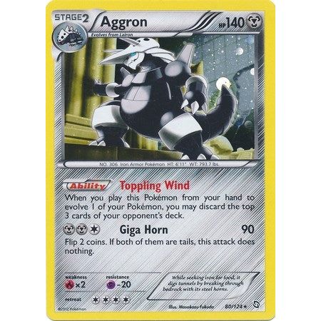 Image for Aggron - 80/124 (Cosmos Holo) (080/124) (BLE) - Pokemon