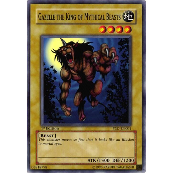 Image for Gazelle the King of Mythical Beasts (YSD-EN001) - YuGiOh