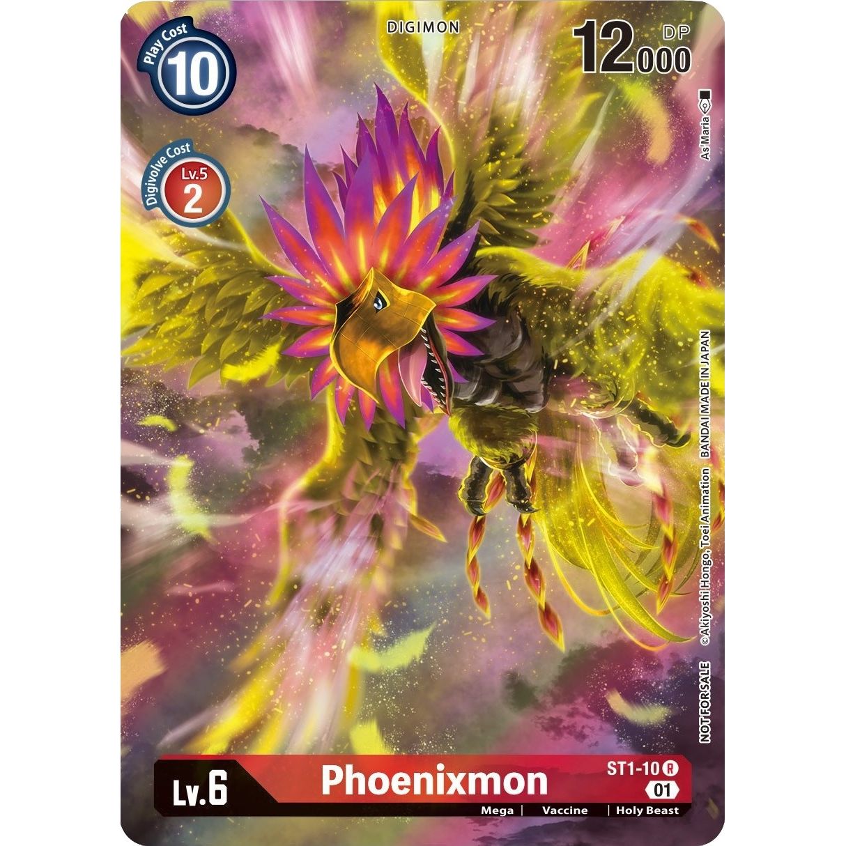 Image for Phoenixmon (1-Year Anniversary Box Topper) (ST1-10 R) (ST-1) - Digimon Card Game