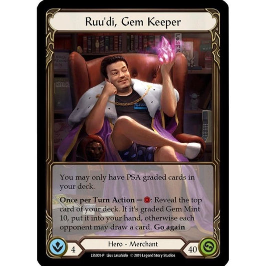Image for Ruu'di, Gem Keeper - LSS001 (LSS001) (PR) - Flesh and Blood TCG