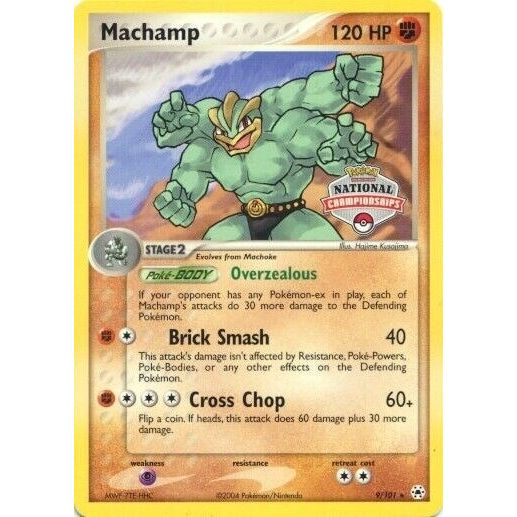 Image for Machamp - 9/101 (National Championships) (009/101) (PR) - Pokemon