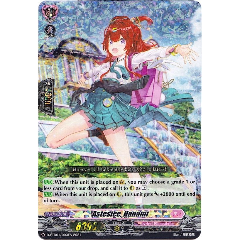 Image for Astesice, Nanami (RRR Foil) (D-LTD01/003EN) (D-LTD01) - Cardfight Vanguard