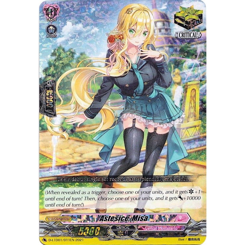 Image for Astesice, Misa (RRR Foil) (D-LTD01/011EN) (D-LTD01) - Cardfight Vanguard
