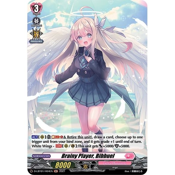 Image for Brainy Player, Bibbuel (Holo) (D-LBT01/H04EN) (D-LBT01) - Cardfight Vanguard