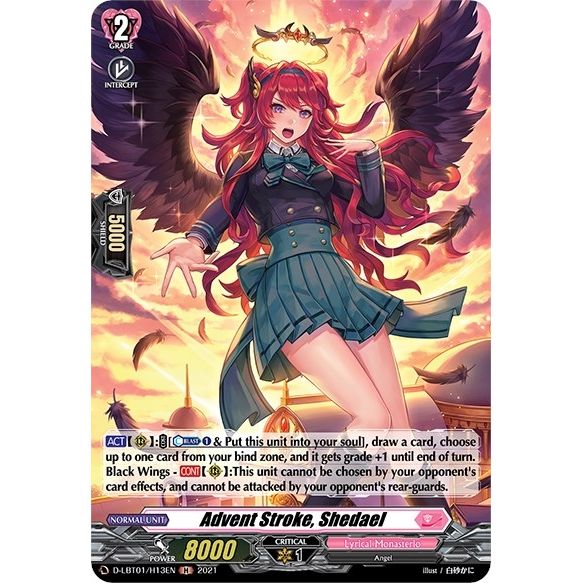 Image for Advent Stroke, Shedael (Holo) (D-LBT01/H13EN) (D-LBT01) - Cardfight Vanguard