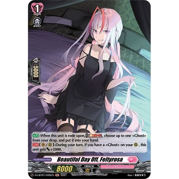 Image for Beautiful Day Off, Feltyrosa (Holo) (D-LBT01/H26EN) (D-LBT01) - Cardfight Vanguard