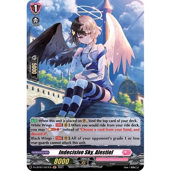 Image for Indecisive Sky, Alestiel (Holo) (D-LBT01/H27EN) (D-LBT01) - Cardfight Vanguard