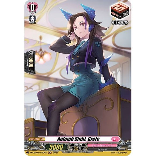 Image for Aplomb Sight, Grete (Holo) (D-LBT01/H40EN) (D-LBT01) - Cardfight Vanguard