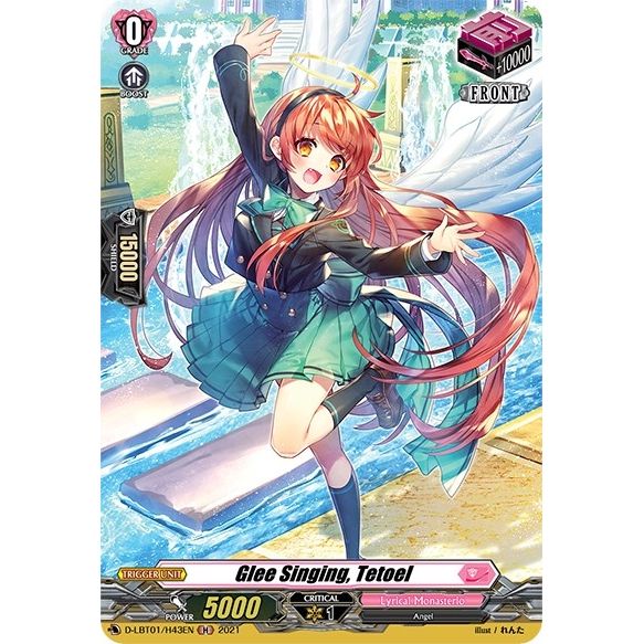 Image for Glee Singing, Tetoel (Holo) (D-LBT01/H43EN) (D-LBT01) - Cardfight Vanguard