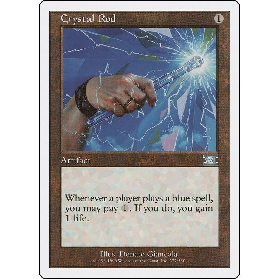 Image for Crystal Rod (277) (6ED) - Magic: The Gathering