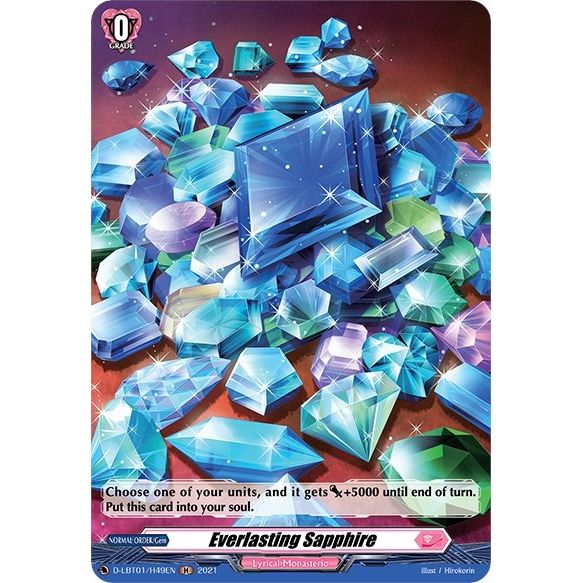 Image for Everlasting Sapphire (Holo) (D-LBT01/H49EN) (D-LBT01) - Cardfight Vanguard