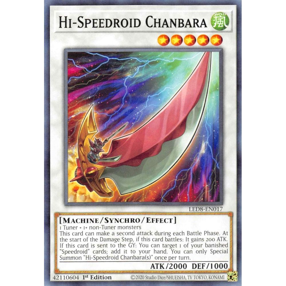 Image for Hi-Speedroid Chanbara (LED8-EN017) (LED8) - YuGiOh