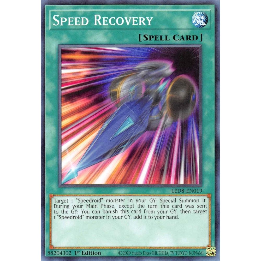 Image for Speed Recovery (LED8-EN019) (LED8) - YuGiOh
