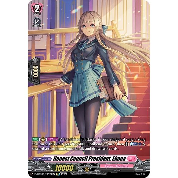Image for Honest Council President, Eknoa (SP) (D-LBT01/SP09EN) (D-LBT01) - Cardfight Vanguard