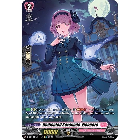 Image for Dedicated Serenade, Eleonore (SP) (D-LBT01/SP11EN) (D-LBT01) - Cardfight Vanguard