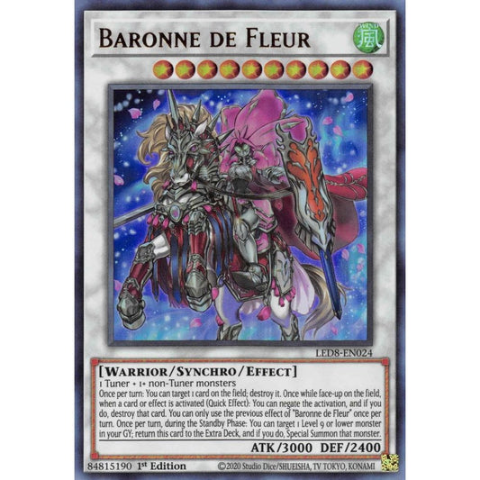 Image for Baronne de Fleur (LED8-EN024) (LED8) - YuGiOh