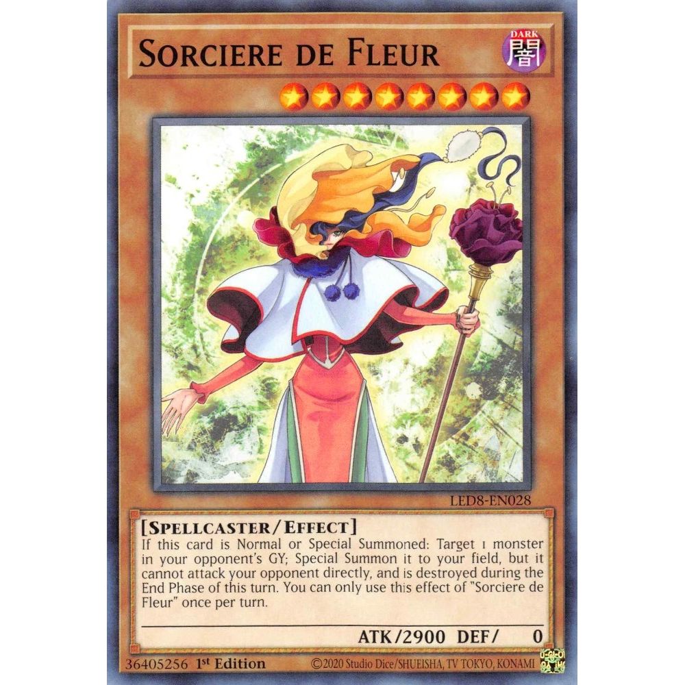 Image for Sorciere de Fleur (LED8-EN028) (LED8) - YuGiOh