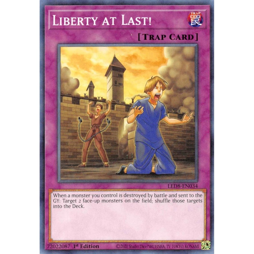 Image for Liberty at Last! (LED8-EN034) (LED8) - YuGiOh