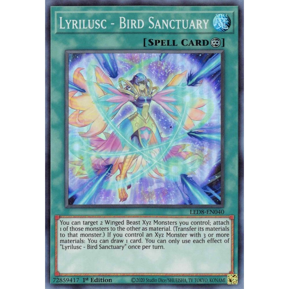 Image for Lyrilusc - Bird Sanctuary (LED8-EN040) (LED8) - YuGiOh